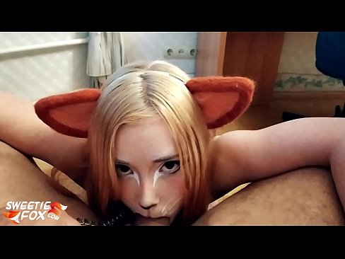 ❤️ Kitsune gbe dick ati pẹlu ni ẹnu rẹ Fidio furo